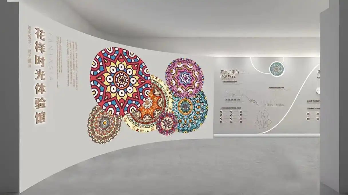 氛围感拉满的文化墙设计.