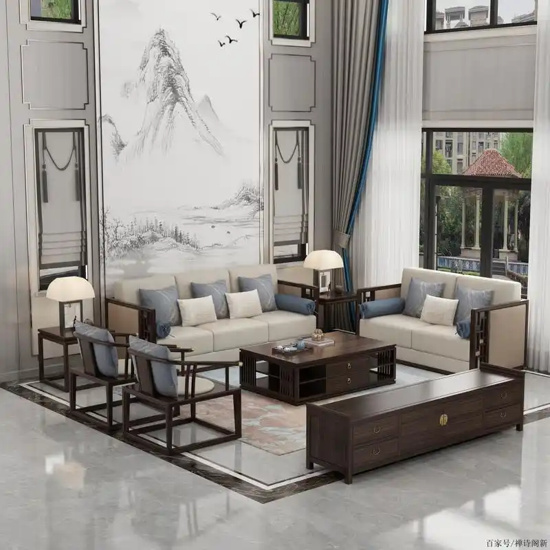 2021年新中式沙发新的款式