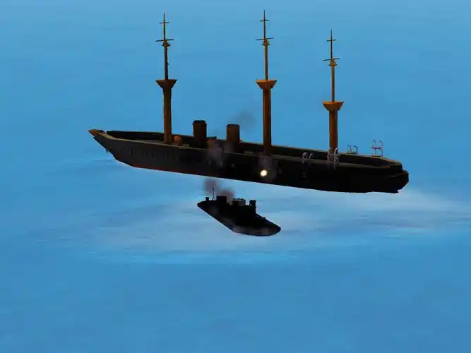 尼可的战舰打造:勇士号铁甲舰?