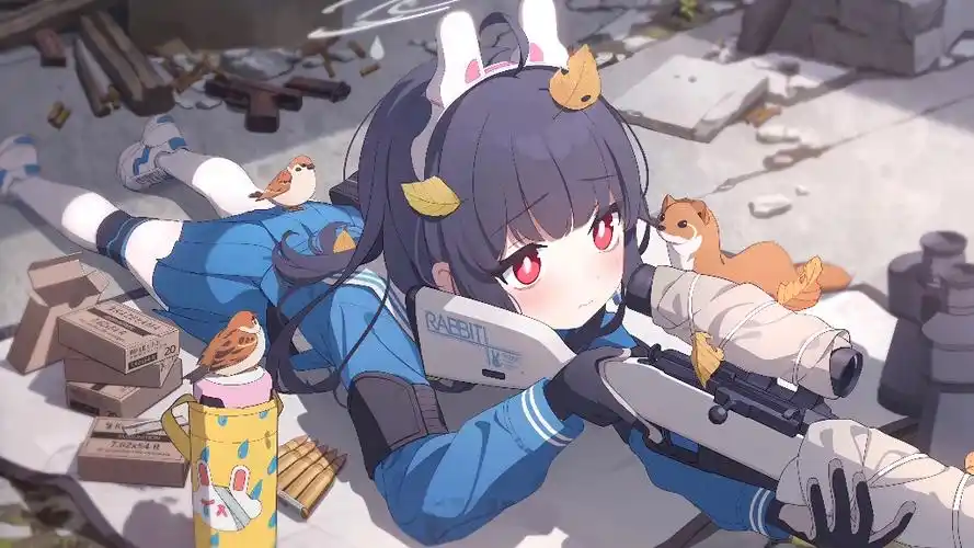 「4k&60帧」垃姬兔动态循环壁纸