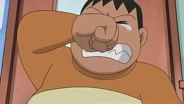 《哆啦a梦》大雄要搬家了,胖虎第一个跑来哭得稀里哗啦的!