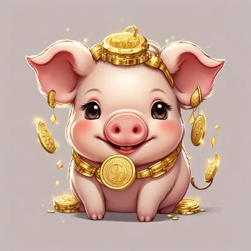 换上这款属猪的微信头像试试吧!