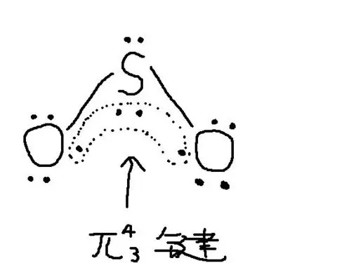 so2的杂化类型我想有个图,因为原理我已经明白,就是想不清怎么成键的