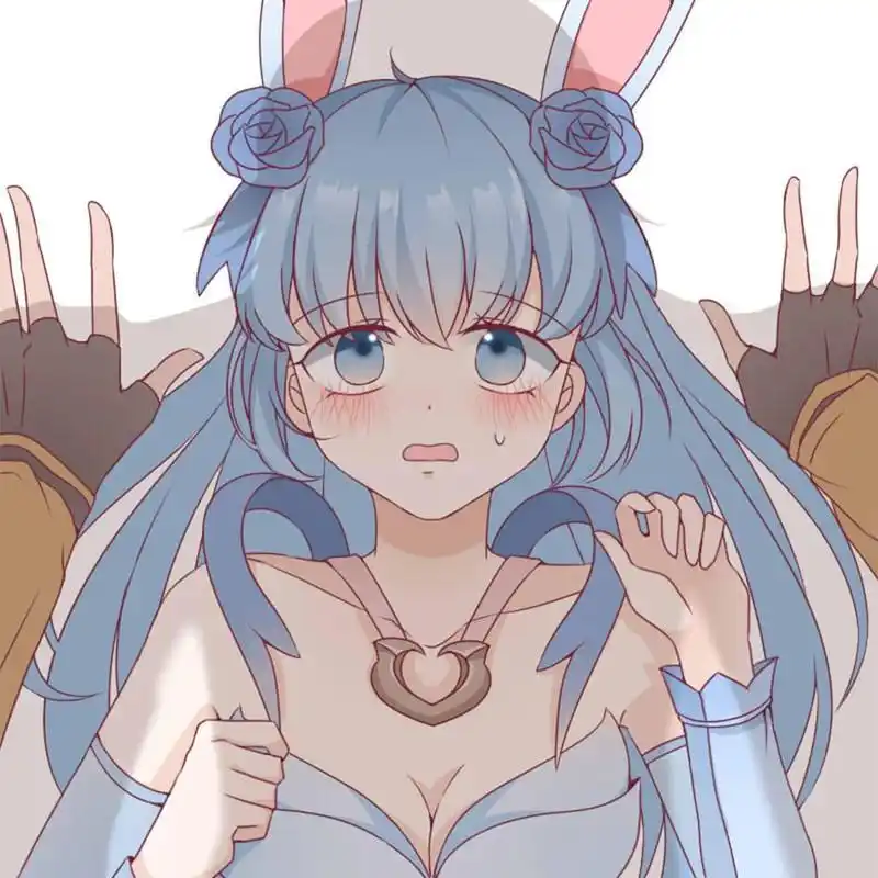 王者荣耀漫画:分享一期裴擒虎和公孙离的情侣头像.好甜啊!