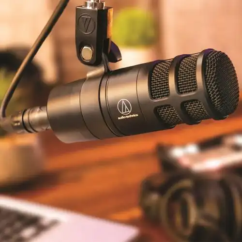 铁三角at2040动圈麦克风广播人声话筒专业录音棚话筒-阿里巴巴