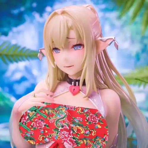 原画七原冬雪卡提公主手办精灵跪姿妖精美女手办