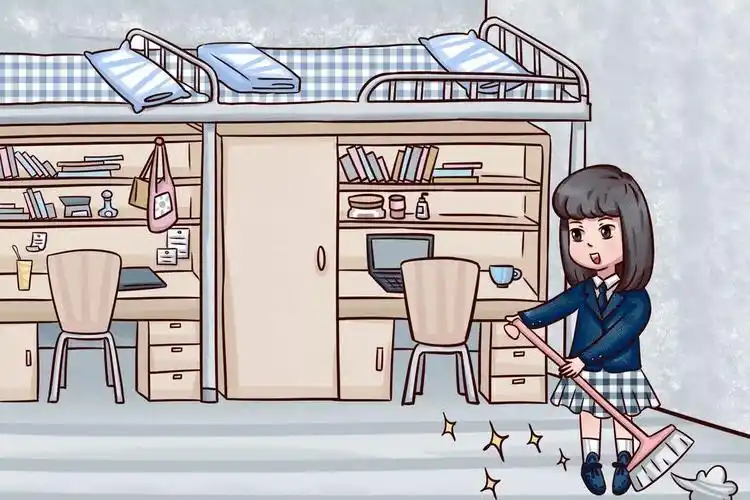 开学新气象 l 打扫宿舍卫生,开启美好征程!_灰尘_大学_环境