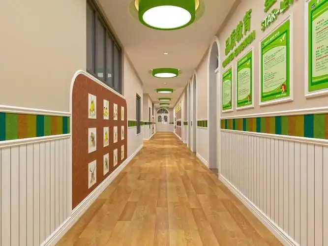 河南省平顶山蓝湾新城伟才幼儿园设计效果图