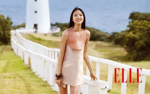 美女明星张梓琳桌面壁纸