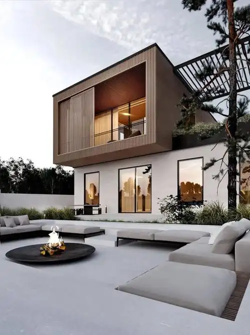 极简别墅设计,爱与和谐的空间!