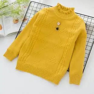 儿童装高领打底毛衣