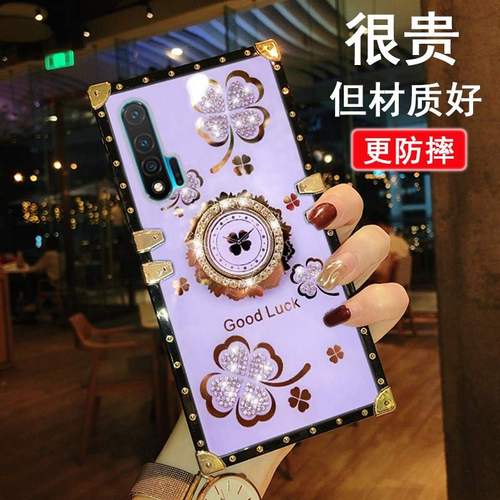 适用于华为nova6手机壳女款网红nova6se个性nove6指环支架全包硅胶直