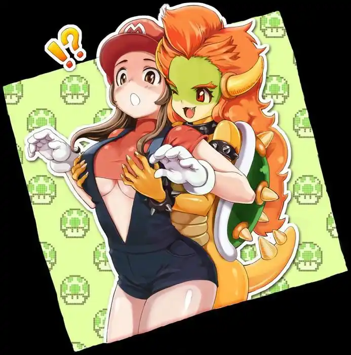 《超级玛丽》同人插画欣赏 娘化篇