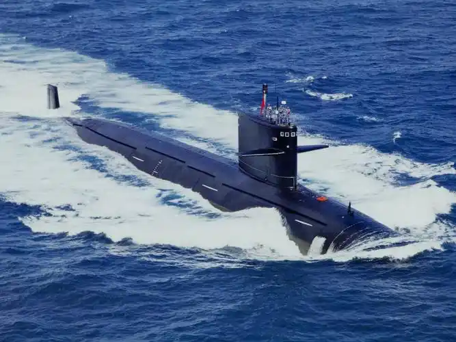 中国093b攻击核潜艇巡航印度洋