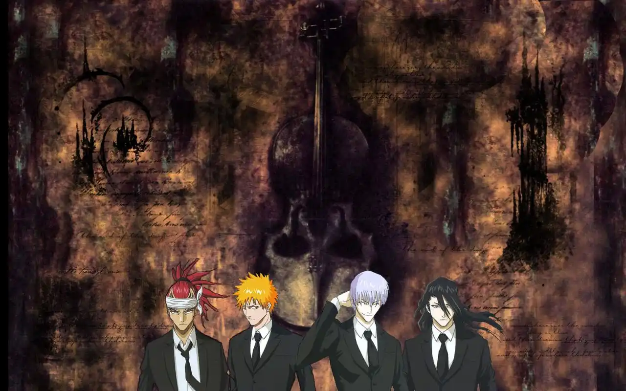 死神帅气官方全家福海报电脑桌面壁纸