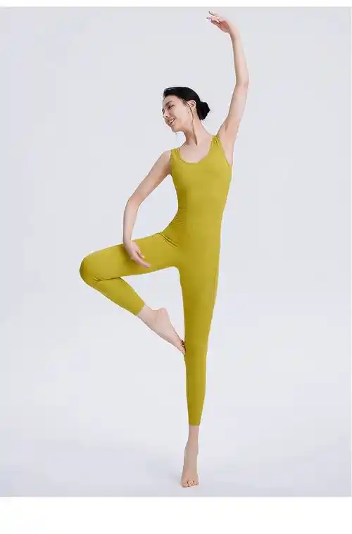 空中瑜伽服一体式连体服高端专业连体衣优雅气质空中瑜伽服玫紫155s