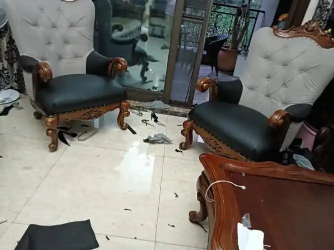 渝北区兴竹路半山华府沙发换皮完工