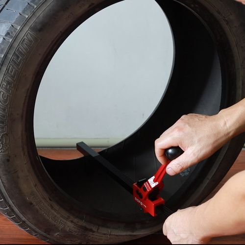 gofo精品碳钢加长手动扩胎轮胎扩口补胎凹陷轮胎维修工具