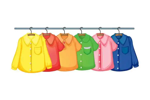 衣架卡通图片