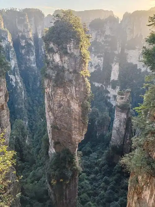 张家界国家森林公园自然风光 - 抖音