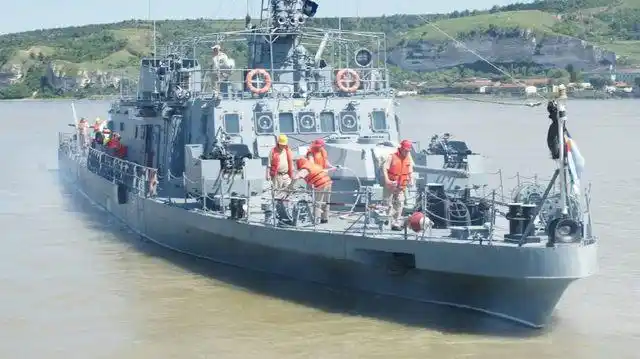 罗马尼亚一款内河炮舰武备齐全 火力非常凶悍很不好惹