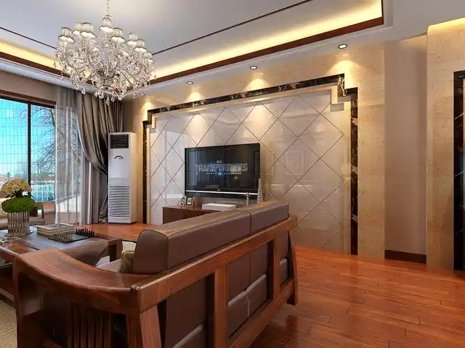 大气十足的电视背景墙