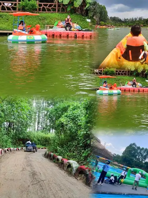 东莞桥头生态园入园门票33.8,亲子套票188,具体项目点击 - 抖音