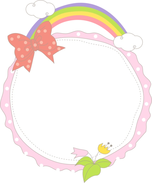 少女边框图片大全