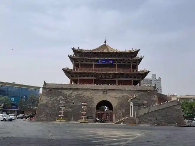 张掖看钟鼓楼