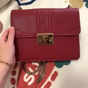 小ck酒神包粉色