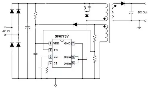 5v开关电源芯片基本功能银联宝推荐