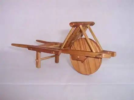 客家人特有的鸡公车(图)