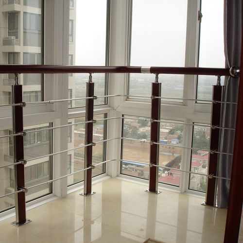 阁楼楼梯扶手现代简约别墅客厅室内栏杆阳台飘窗楼梯扶手