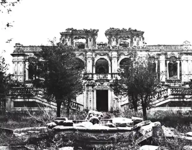 英国首次发现圆明园烧毁前照片(组图)