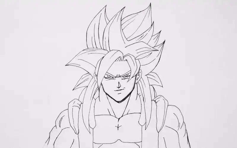 [绘画练习]dragonball——悟吉塔