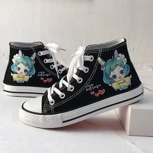 布鞋儿童帆布2022年春秋新款王者荣耀韩版女童帆布鞋