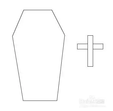 flash绘制一个卡通棺木的方法