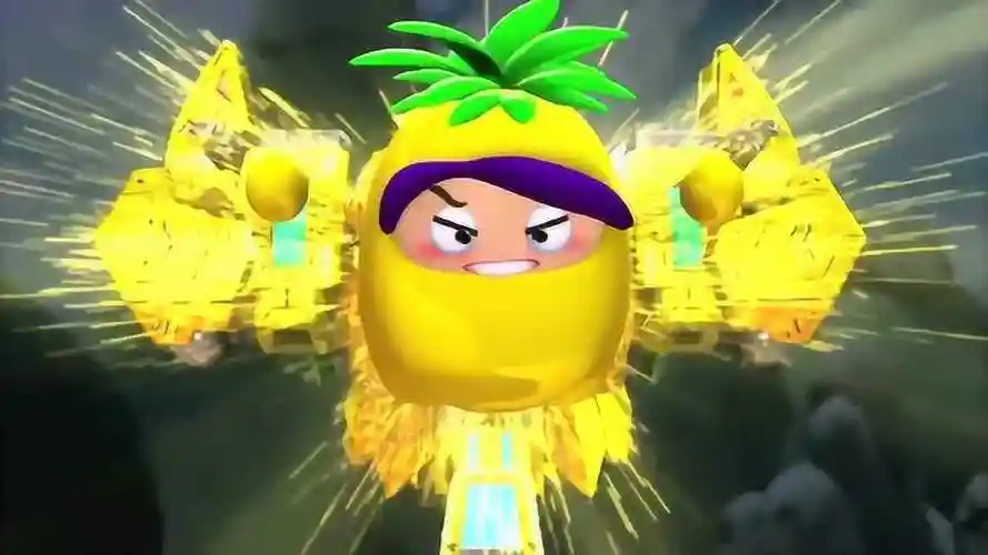 果宝特攻:菠萝吹雪机甲升级,竟不知还缺一项重要的东西