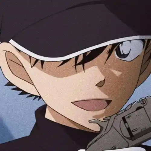 名侦探柯南:100张怪盗基德(黑羽快斗)头像合集,帅呆了~_黑羽快斗_怪盗