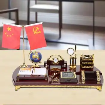 老板桌摆件办公室摆件总经理办公桌摆件男老板办公室摆件大班台办公桌