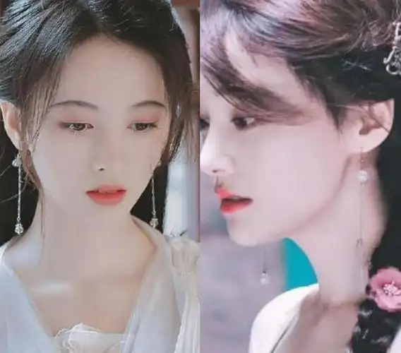 鞠婧祎郑爽新剧造型全撞款两人相差4岁网友郑爽更胜一筹