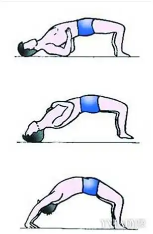 小燕飞标准动作图片 每天5分钟缓解颈胸腰部疼痛