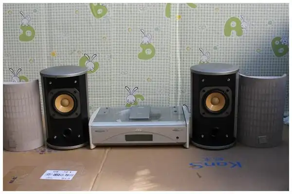 音响二手jvc杰伟世fssd7迷你组合音响电脑书架其他大家电配件