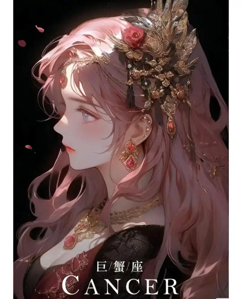 十二星座‖巨蟹座 #二次元# #ai绘画# #星座