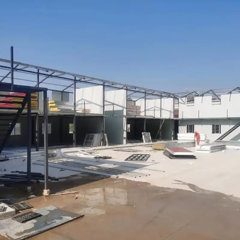 活动板房 #钢结构厂房 #施工现场实拍 #市政工程 #工程 - 抖音