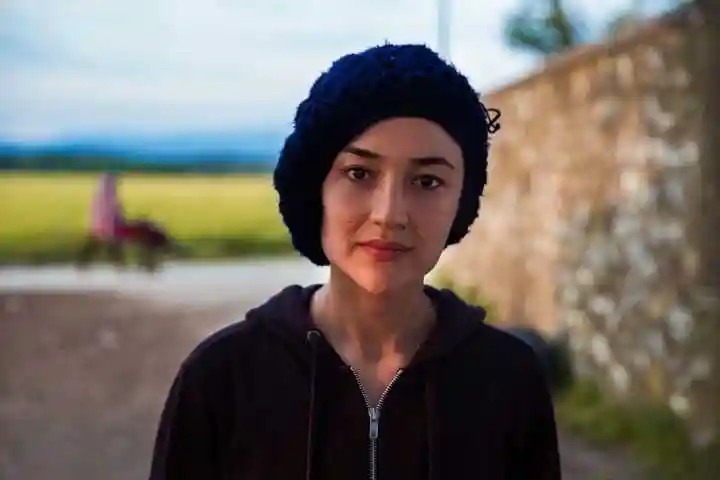 希腊难民营中的一位库尔德女子.