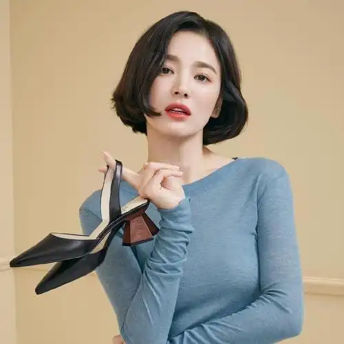 原创宋慧乔的短发就是显年轻,波波头发型这样剪才减龄,看完后也想剪