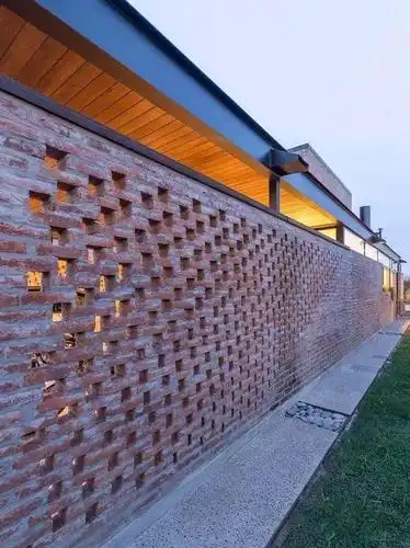 简单红砖配水泥,造就非凡气质复古时尚别墅,超凡脱俗的效果