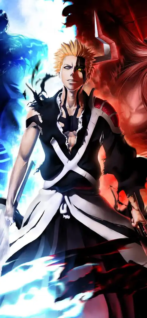 热门日本动漫死神主角个人插画