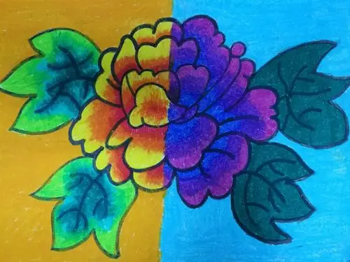 写美篇   教师课后作业画面内容丰富,色彩对比强烈,各个争奇斗艳,都能